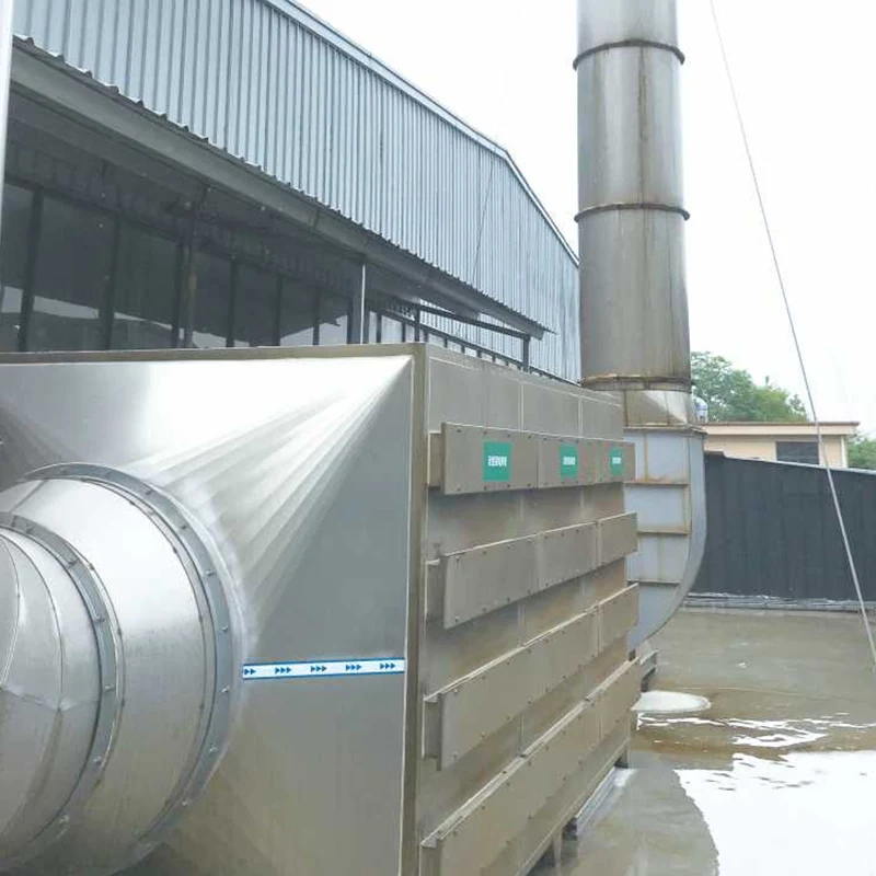 Sistema de purificação de névoa de óleo industrial