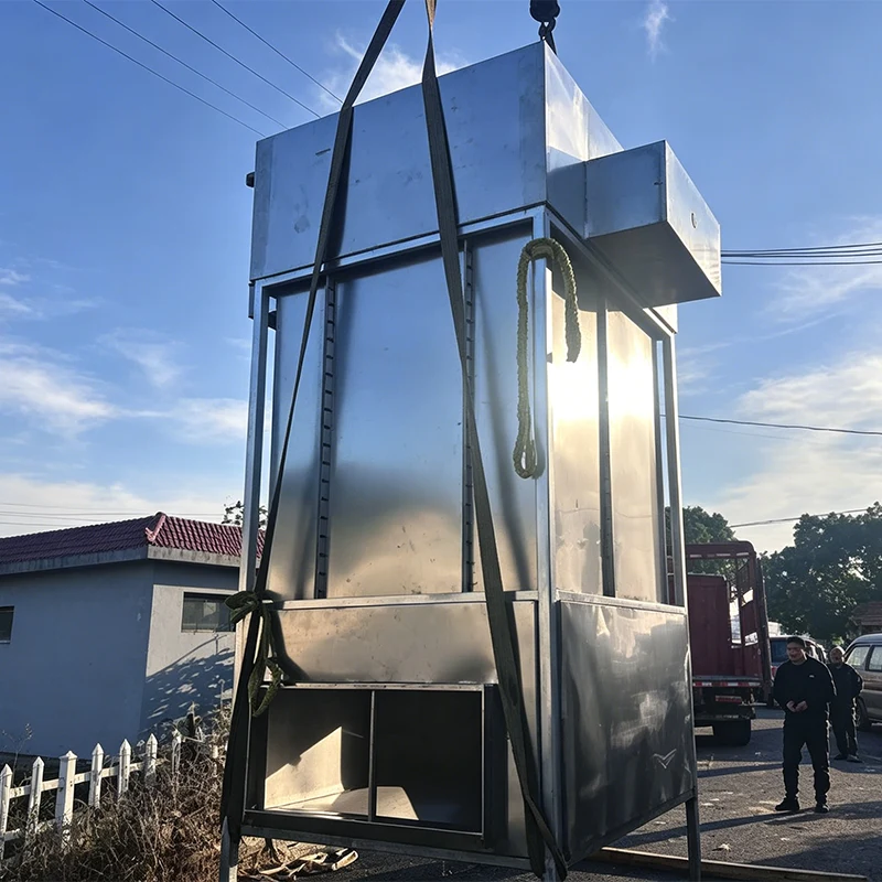 Equipamento de tratamento de gases residuais para processo de têmpera