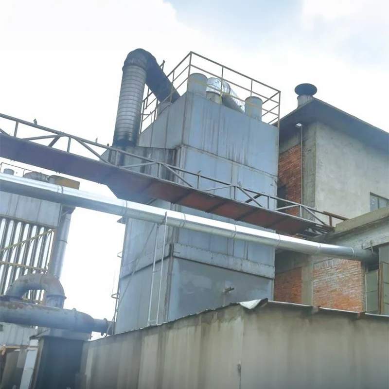 Equipamento de tratamento de gases residuais para reciclagem de pirólise de plástico
